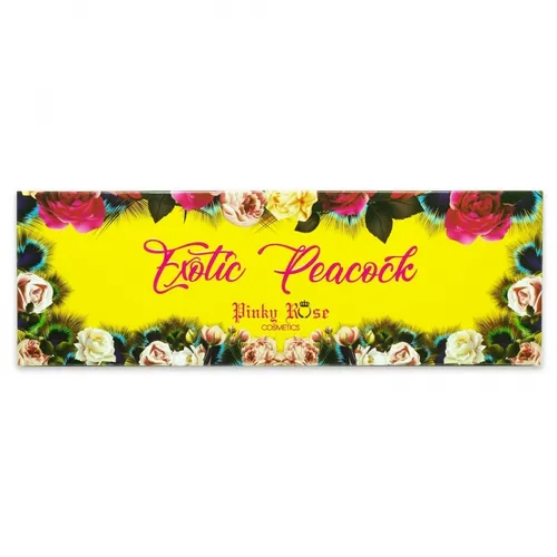 Pinky Rose Cosmetics Exotic Peacock Eyeshadow Palette (Paleta 14 cieni do powiek) - 2