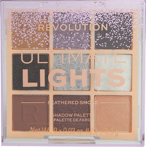 Revolution Beauty (Makeup Revolution) Ultimate Lights, Feathered Smoke Eyeshadow Palette (Paleta cieni do powiek)