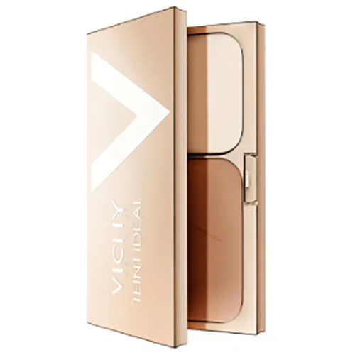 Vichy Teint Ideal, Fond de Teint Lumiere Poudre-Compact SPF 25 (Rozświetlający podkład w kompakcie)
