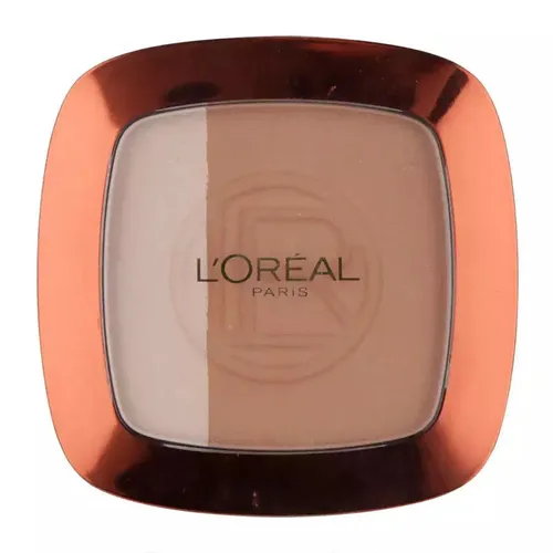 L'Oreal Paris Glam Bronze, Duo Sun Powder (Podwójny puder brązujący (nowa wersja))