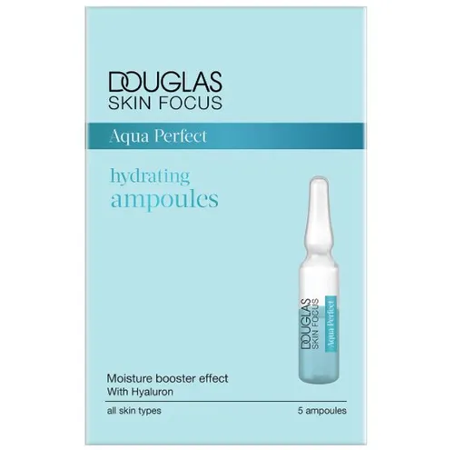 Douglas Collection Skin Focus, Aqua Perfect, Hydrating Ampoules (Nawilżające ampułki)