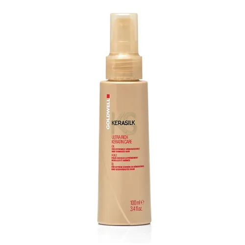 Goldwell Kerasilk, Ultra Rich Keratin Care Oil (Olejek wygładzający)