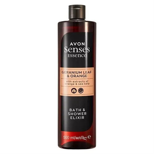 Avon Geranium Leaf & Orange, Bath & Shower Elixir (Liść Geranium i Pomarańcza, Eliksir do kąpieli i pod prysznic)