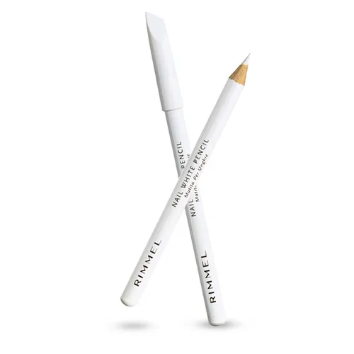 Rimmel Nail White Pencil (Biała kredka do paznokci) - 2