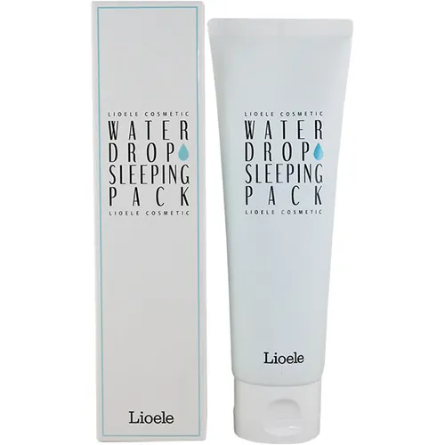 Lioele Water Drop, Sleeping Pack (Całonocna maska do twarzy w postaci żelu)