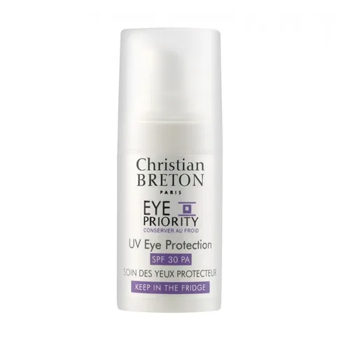 Christian Breton Eye Priority, UV Eye Protection SPF 30 (Ochronna emulsja przeciwstarzeniowa pod oczy)