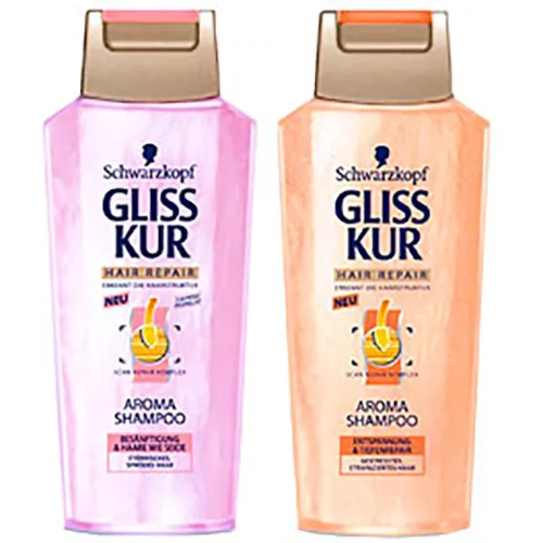 Schwarzkopf Gliss Aroma, Szampon do włosów zmęczonych i zniszczonych, relaks i głęboka regenaracja
