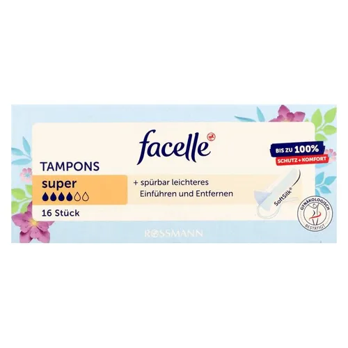 Facelle Super, Tampony - 1