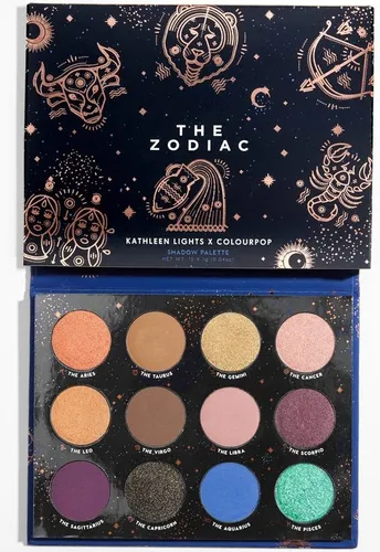 ColourPop Kathleen Lights x ColourPop, The Zodiac Pressed Powder Shadow Palette (Paleta 12 cieni do powiek) - 1