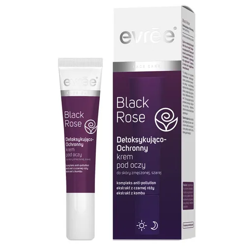 Evree Black Rose, Detoksykujący krem pod oczy