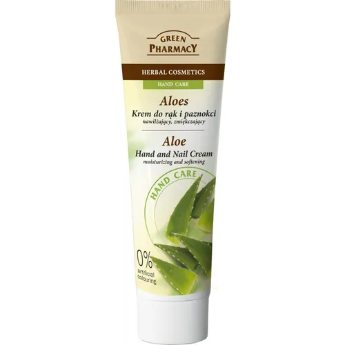 Green Pharmacy Krem do rąk i paznokci `Aloes` - 2