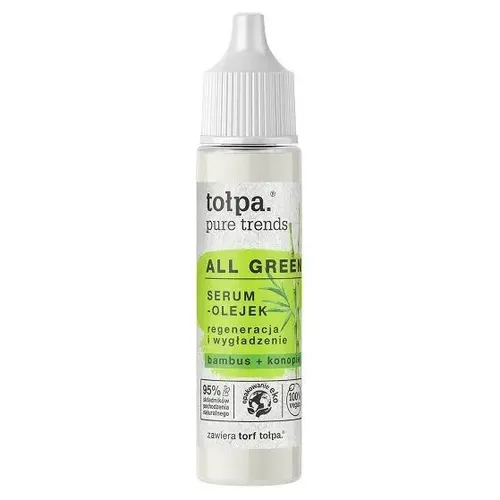 Tołpa Pure Trends, All Green, Serum-olejek do twarzy