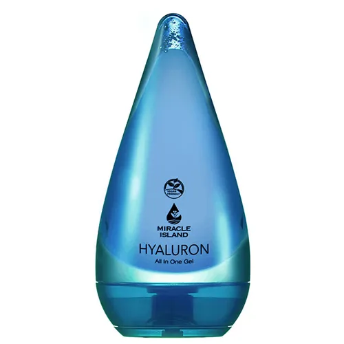 Miracle Island Hyaluron All in One Gel (Multifunkcyjny żel do twarzy i ciała nawilżający z kwasem hialuronowym)