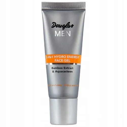 Douglas Collection Men, 2 in 1 Hydro Energy Face Gel with Bamboo Extract & Aquacacten (Żel do twarzy 2 w 1)