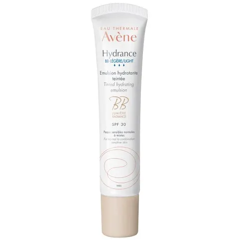 Eau Thermale Avène Hydrance, BB-Legere/Light Emulsion Hydratante Teintee SPF 30 (Nawilżająca emulsja koloryzująca SPF 30)