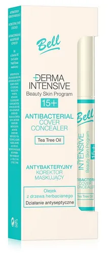 Bell Derma Intensive Beauty Skin Program 15+, Antibacterial Cover Concealer (Korektor maskujący w sztyfcie)
