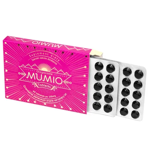 Nami Mumio Shilajit, Tabletki