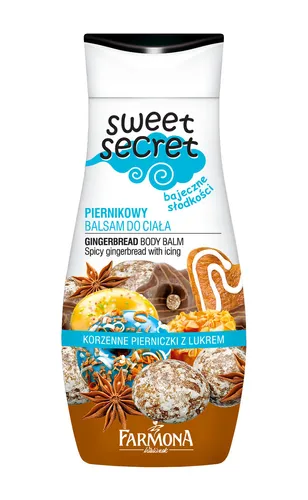 Sweet Secret Piernikowy balsam do ciała `Korzenne pierniczki z lukrem`