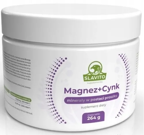 Slavito Magnez + Cynk, Suplement diety
