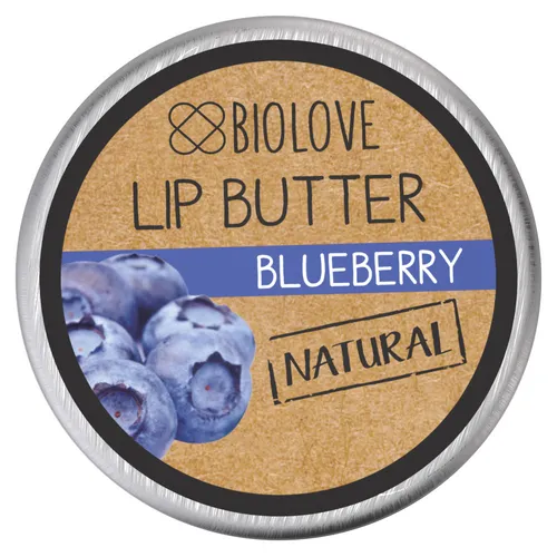 Biolove Blueberry, Lip Butter (Masełko do ust `Borówka`)