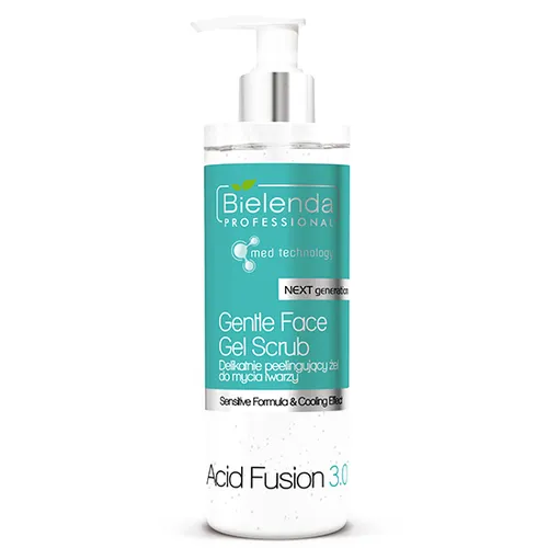 Bielenda Professional Acid Fusion 3.0, Gentle Face Gel Scrub (Delikatnie peelingujący żel do mycia twarzy)