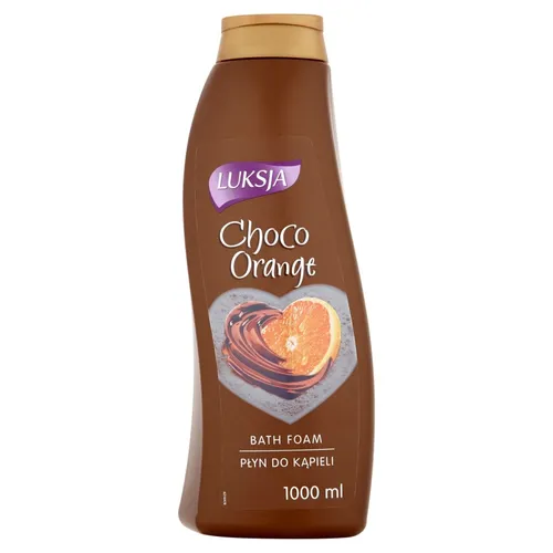 Luksja Choco & Orange Bath Foam (Płyn do kąpieli 'Czekolada z pomarańczą') - 2