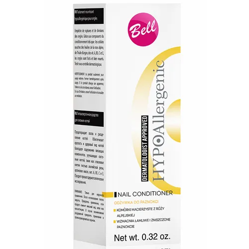 Bell HYPOAllergic, Nail Conditioner (Hipoalergiczna odżywka do paznokci Bell)