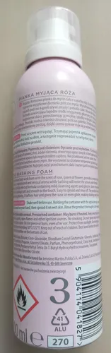 bebeauty Pianka do mycia ciała `Zmysłowa róża` - 2