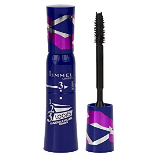 Rimmel 1-2-3 Looks (Pogrubiająca mascara obrotowa)