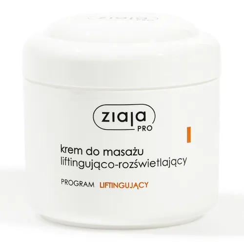 Ziaja Pro, Krem do masażu liftingująco-rozświetlający program liftingujący