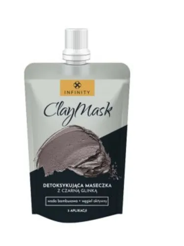 Infinity Clay Mask (Detoksykująca maseczka z czarną glinką)