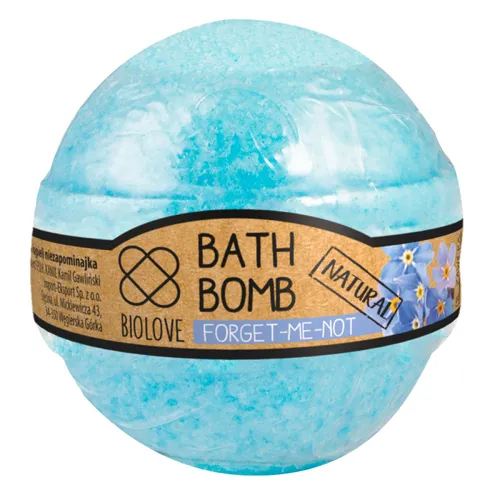 Biolove Forget Me Not, Bath Bomb (Kula do kąpieli `Niezapominajka`)