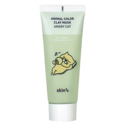 SKIN79 Animal Color Clay Mask Angry Cat (Kojąca maseczka w kremie)