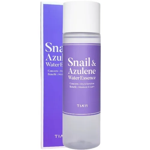 Tia'm Snail & Azulene Water Essence (Esencja ze śluzem ślimaka i azulenem)