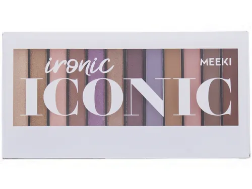 Meeki Cosmetics Ironic Iconic Eyeshadow Palette 621 Cloud Dancer (Paleta cieni do powiek) - 1