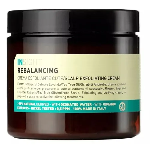 Insight Rebalancing Sebum Scalp Exfoliating Cream (Złuszczający peeling do przetłuszczającej się skóry głowy)