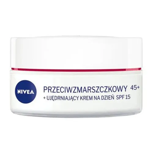 Nivea Przeciwzmarszczkowy + ujędrniający krem na dzień 45+ SPF 15