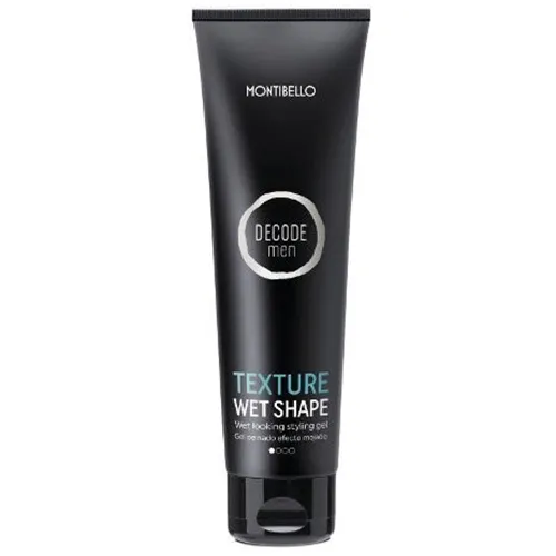 Montibello Decode Men, Texture Wet Shape, Wet Looking Styling Gel (Żel do stylizacji do stylizacji włosów dla mężczyzn)