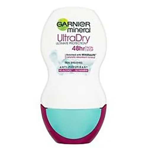 Garnier Mineral Deodorant, UltraDry 48h Roll - On (Antyperspirant w kulce)