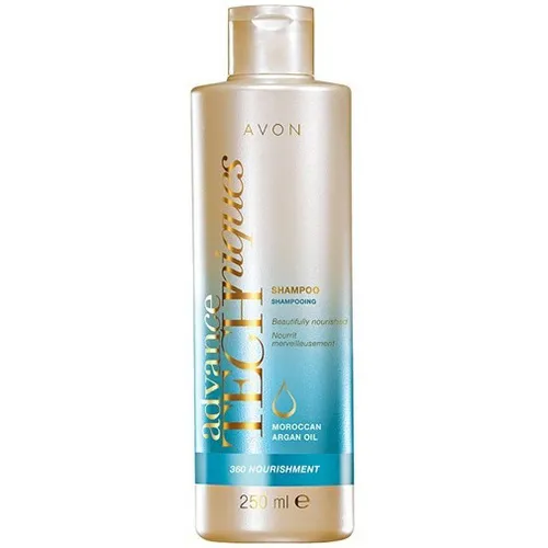 Avon Advance Techniques, Beautifully Nourishment [360 Nourishment] Maroccan Argan Oil (Szampon z olejkiem arganowym do suchych włosów `Pełne odżywienie`) - 2
