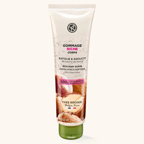 Yves Rocher Reparation, Gommage Riche Corps Vegetal Karite (Odżywczy peeling do ciała z masłem karite)