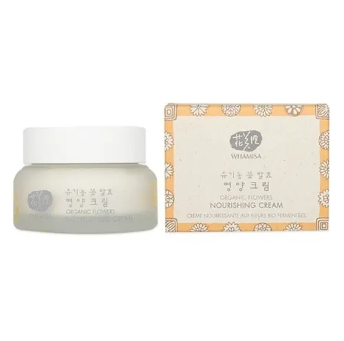 Whamisa Organic Flowers Nourishing Cream (Odżywczy krem do twarzy) - 2