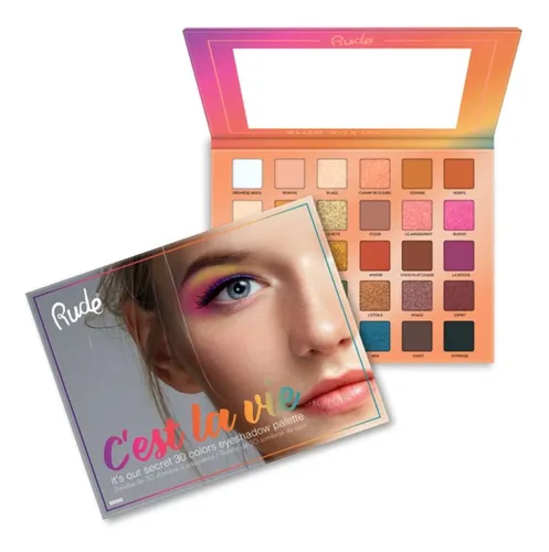Rude Cosmetics C'est La Vie it's Our Secret Eyeshadow Palette (Paleta cieni do powiek)
