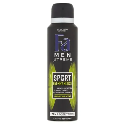 Fa Men Xtreme Sport Energy Boost, Anti-Perspirant Spray 72h (Dezodorant w sprayu dla mężczyzn) - 2