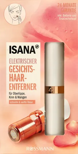 Isana Elektrischer Gesichtshaar Entferner (Trymer do twarzy)
