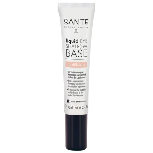 Sante Naturkosmetik Mattifying Liquid Eyeshadow Base (Matująca baza pod cienie)