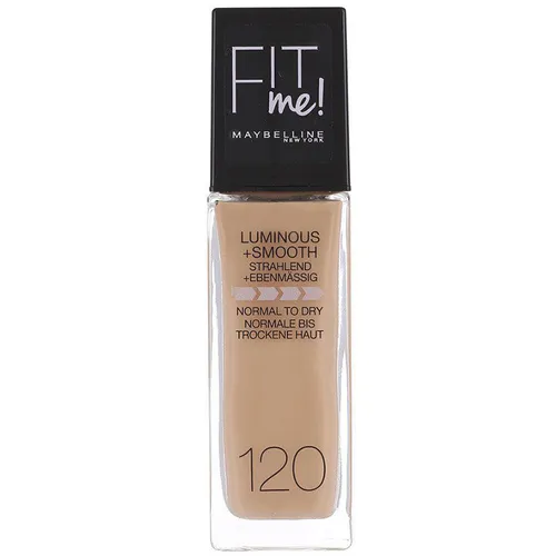 Maybelline New York Fit me! Luminous + Smooth, Normal to Dry Skin Foundation (Rozświetlający podkład do skóry normalnej i suchej)