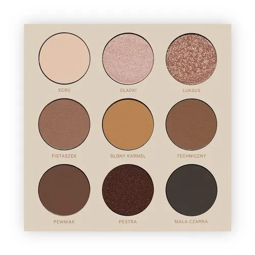 Glam Shop GlamBOX, Paleta cieni do powiek `Zasady i podstawy` - 1