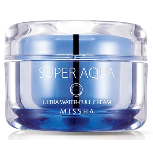 Missha Super Aqua, Ultra Water - Full Cream (Krem do twarzy głęboko nawilżający)