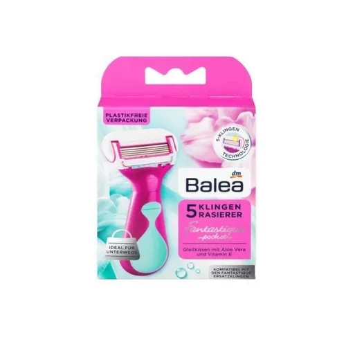 Balea Fantastique Pocket 5 Klingen Rasierer (Maszynka do golenia dla kobiet)